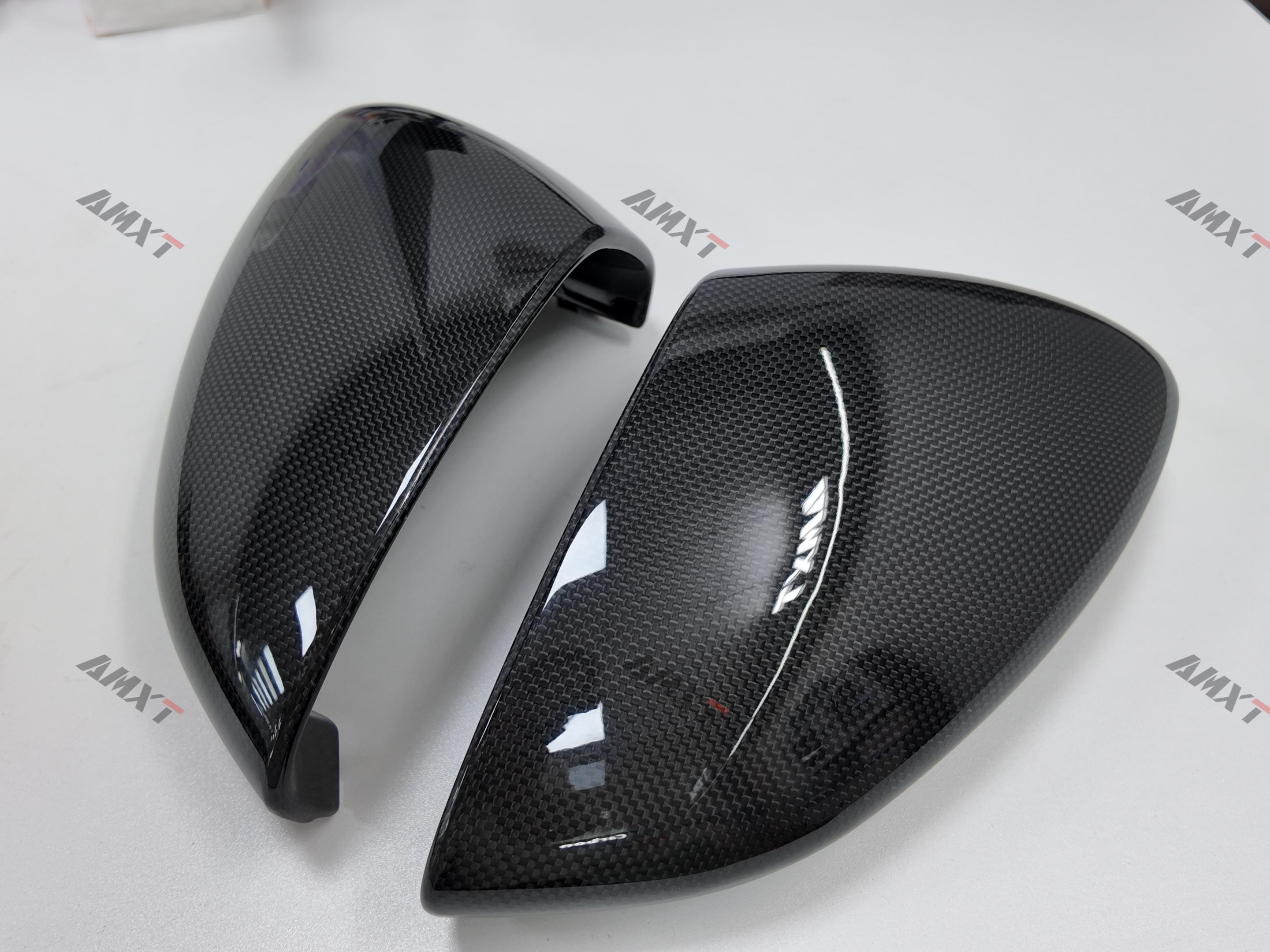 High Quality Fast Delivery Whole Sale Price Prepreg Dry Carbon Fiber Rear Mirror Cover Body Kits for Ferrari 296