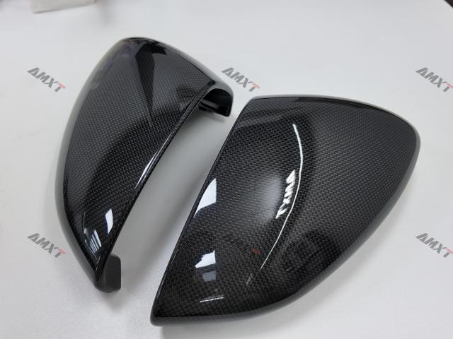 High Quality Fast Delivery Whole Sale Price Prepreg Dry Carbon Fiber Rear Mirror Cover Body Kits for Ferrari 296