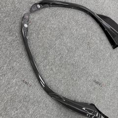 New Dry Carbon Black AP Style Bumper Front Corner Guard for 296 GTB-Bolt-On Installation