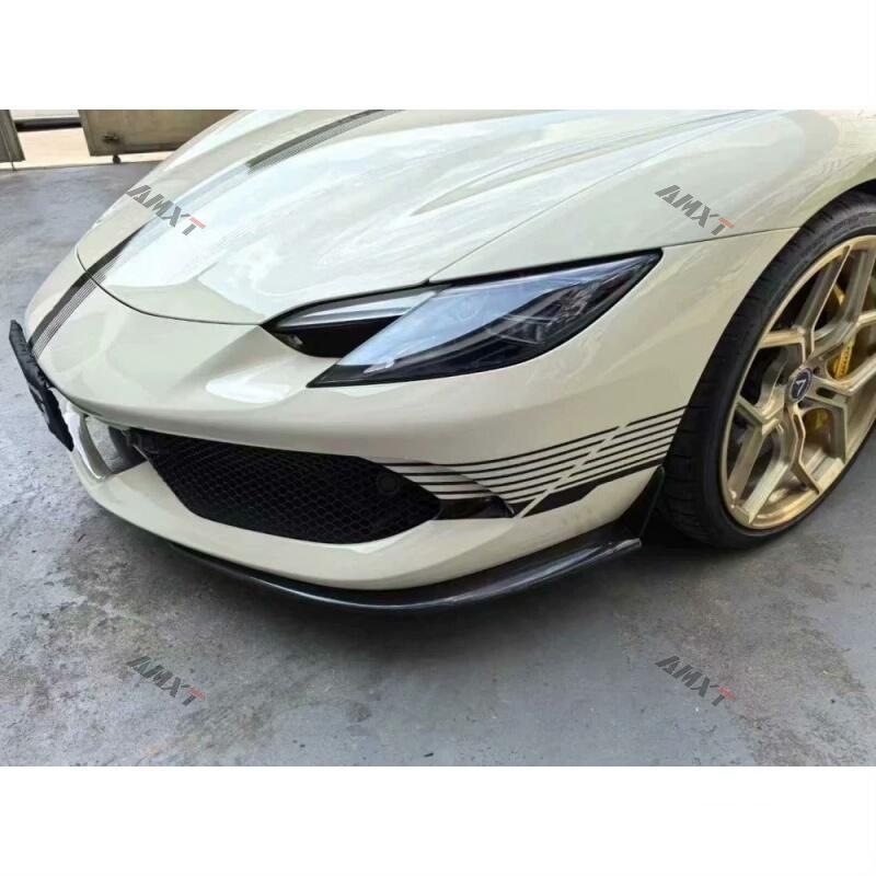 New High Quality Dry Carbon Fiber GTB OEM Front Bumper Guard for 296