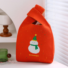 Orange Snowman