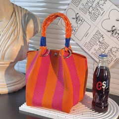 Rose+Orange Stripes