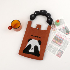 Brown Panda cover face