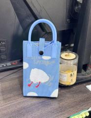 Blue White Duck