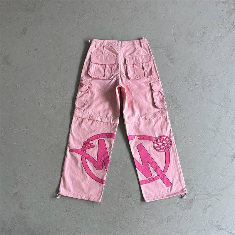 Minus Two Detachable Pants Pink Back Image