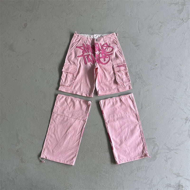 Minus Two Detachable Pants Pink Front Image 2