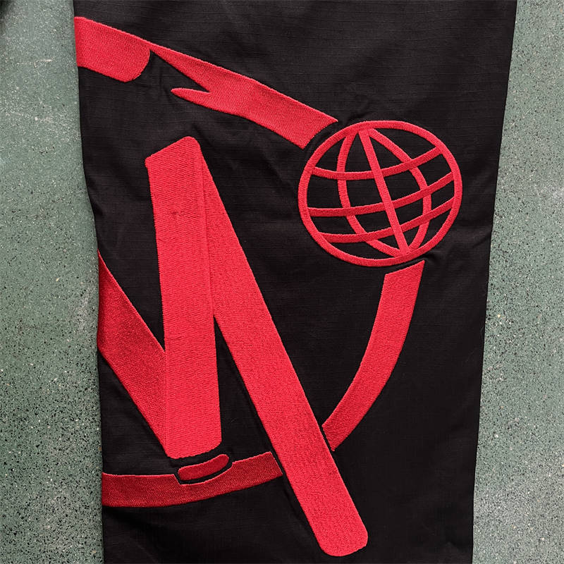 Minus Two Detachable Pants Black Red Details Pics 3