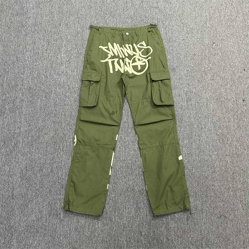 Minus Two Cargo Pants Green Product Front View