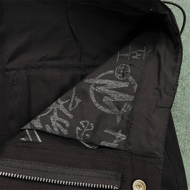 Minus Two Detachable Pants All Black Details Pics 2