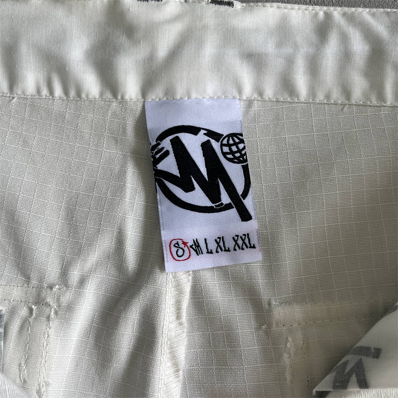 Minus Two Shorts Y2K Graff Cargos Pants Men Women Streetwear