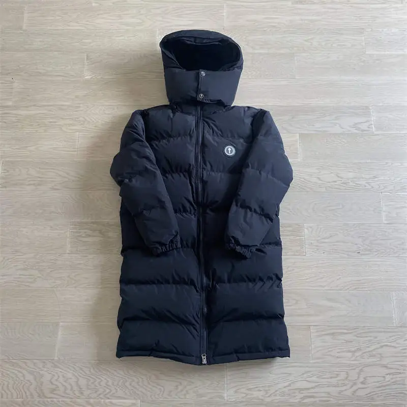 Trapstar Irongate Jacket Unisex Oversized Puffer Down Coat Black