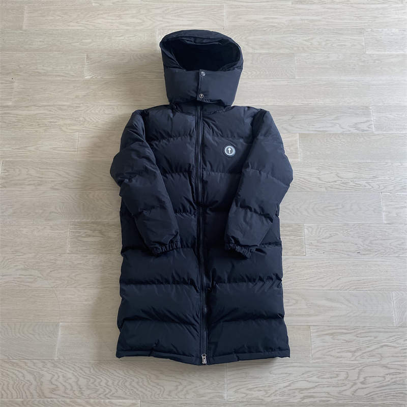 Trapstar Irongate Jacket Unisex Oversized Puffer Down Coat Black