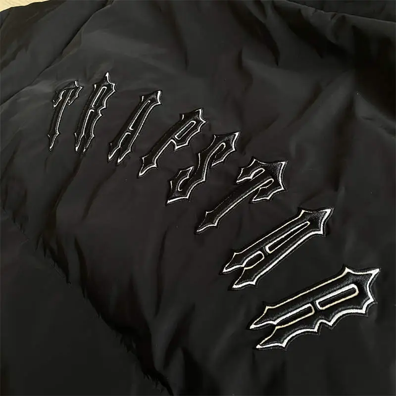 Trapstar Irongate Jacket Unisex Oversized Puffer Down Coat Black