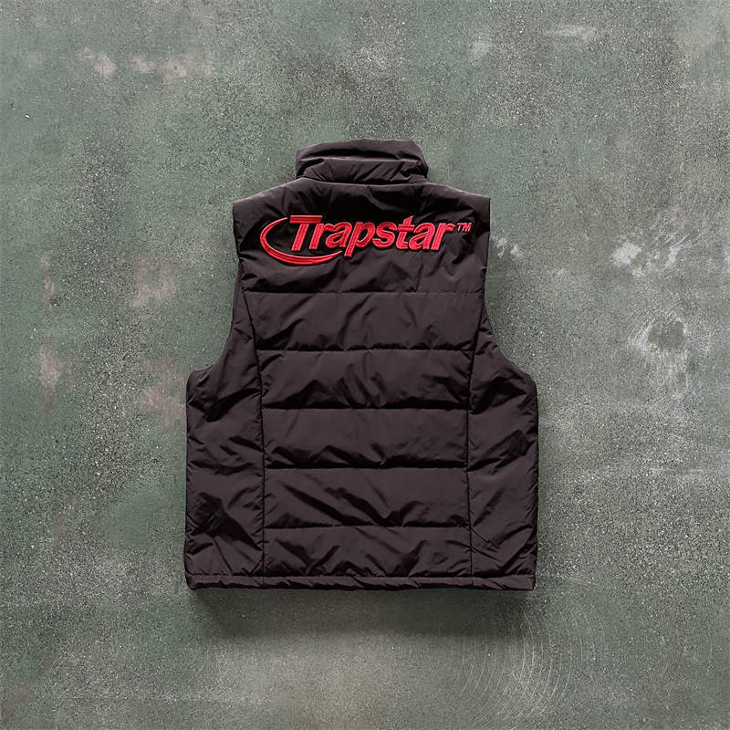 Trapstar Vest Mens Hyperdrive Gilet Jacket Sleeveless Waistcoat Back View