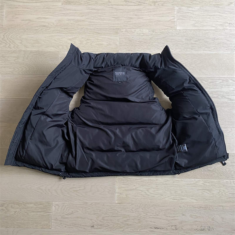 Trapstar Vest Mens Puffer Jacket T Badge Gilet Coat Detailed View 4