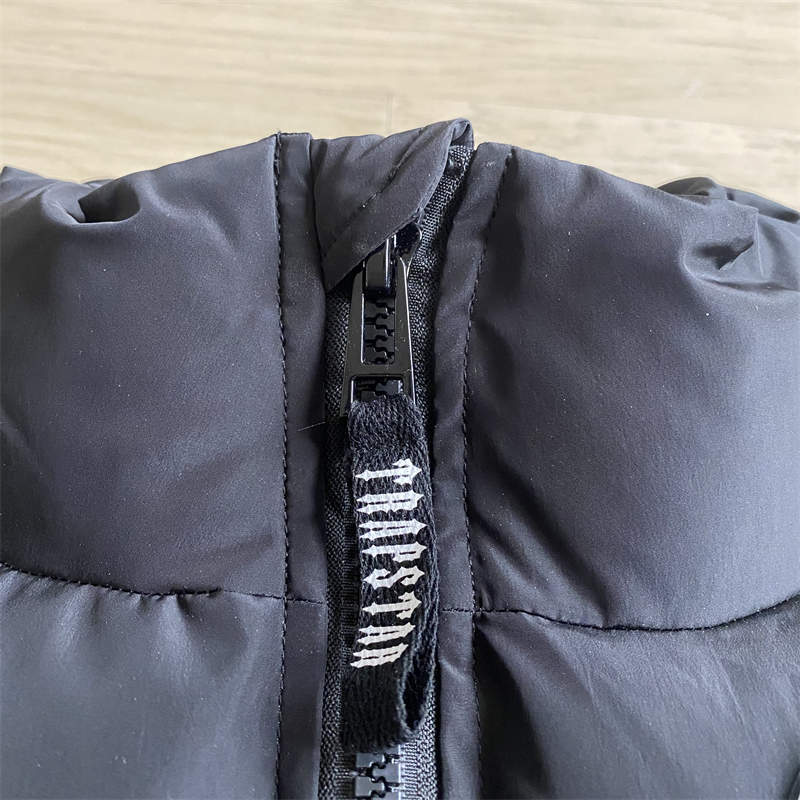 Trapstar Vest Mens Puffer Jacket T Badge Gilet Coat Detailed View 2