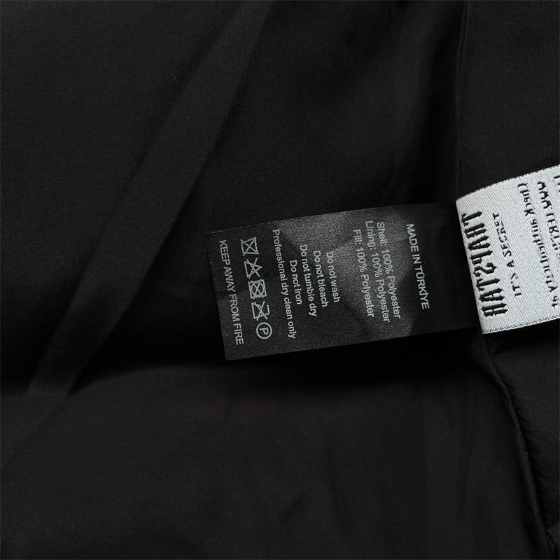 Trapstar Vest Mens Shooters Puffer Jacket Reflective Waistcoat Black Detailed View 2
