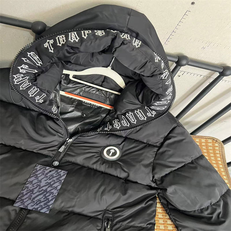 Trapstar London Jacket Mens Letter Embroideries Puffer Coat