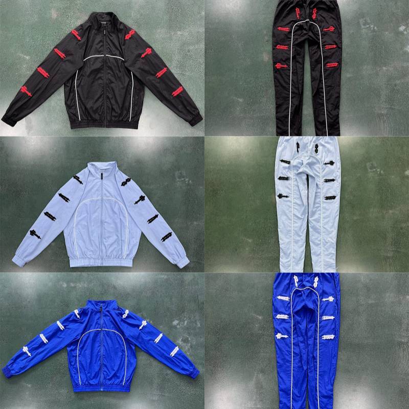 Trapstar Windbreaker Irongate Shellsuit Men Windproof Jacket Collection Front View
