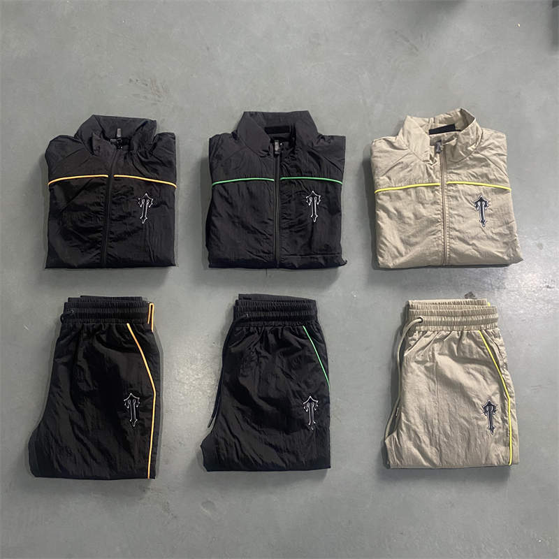 Trapstar Windbreaker Arch Panel Shellsuit Windproof Jacket Sets Collection Front View
