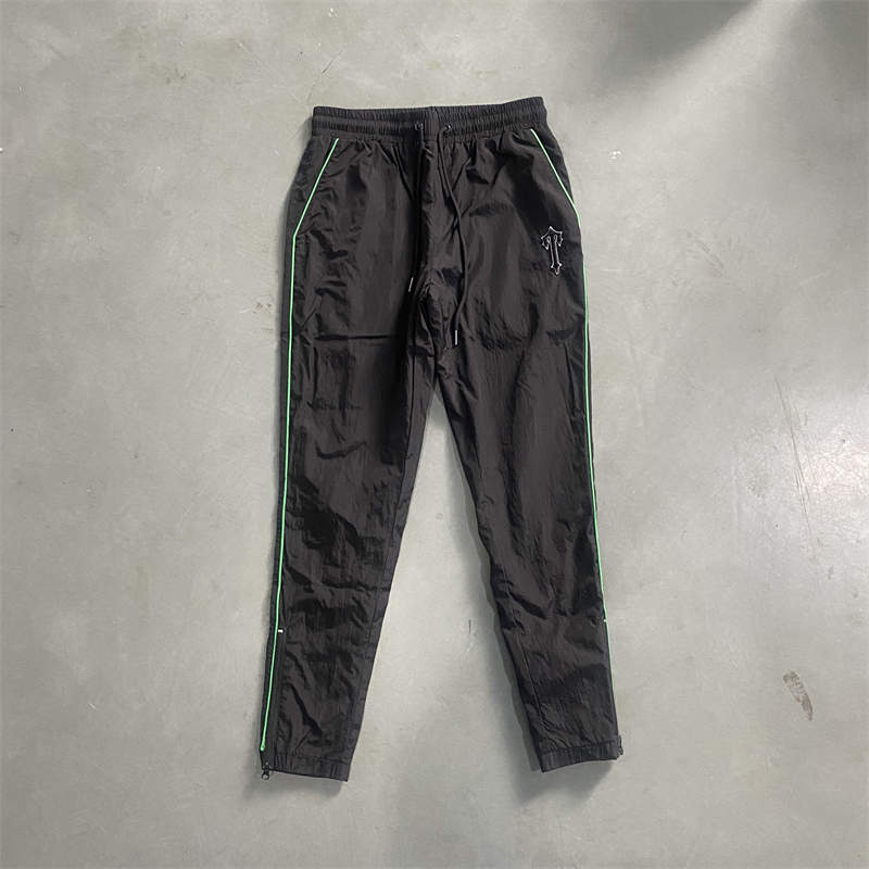 Trapstar Windbreaker Arch Panel Shellsuit Windproof Jacket Green Pant Front View