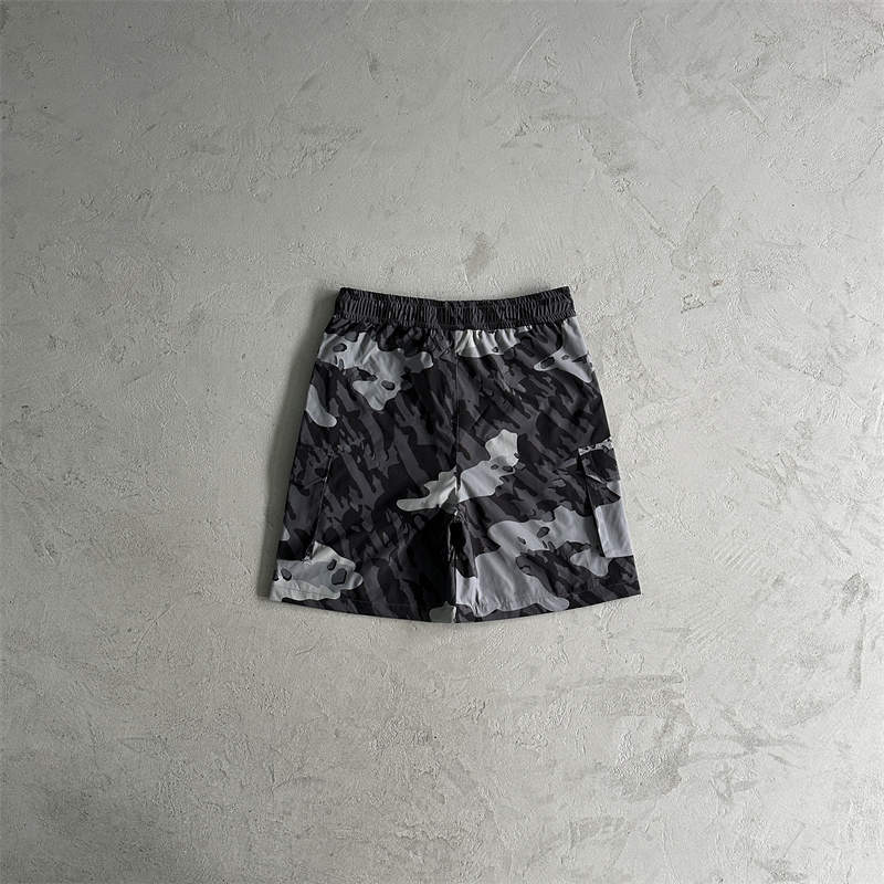Trapstar Windbreaker and Shorts Suit Camo Black Shorts Back