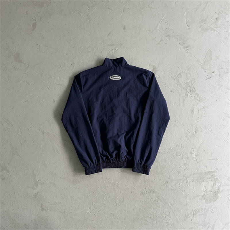 Trapstar Windbreaker Set Men Speed Shellsuit Windproof Jacket Blue Top Back