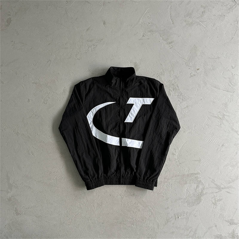 Trapstar Windbreaker Set Men Speed Shellsuit Windproof Jacket Black Top Front