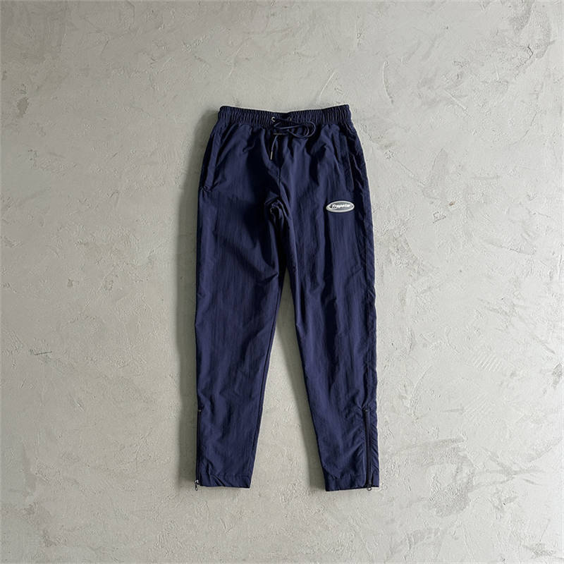 Trapstar Windbreaker Set Men Speed Shellsuit Windproof Jacket Blue Pants Front