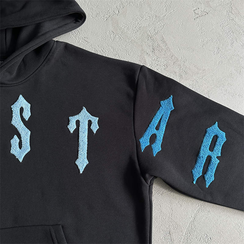 Trapstar Jumper Mens Irongate Aech Chenille Hoodie