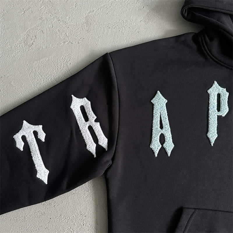 Trapstar Jumper Mens Irongate Aech Chenille Hoodie