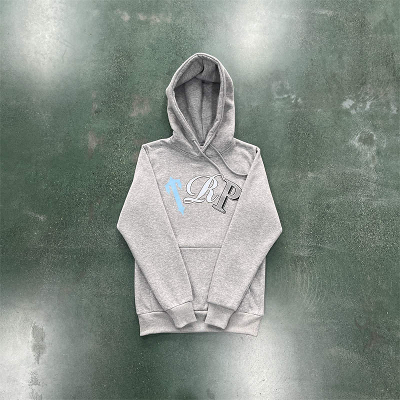 Trapstar Hoodies Trp Print Tracksuit Mens Cotton Sweatshirt