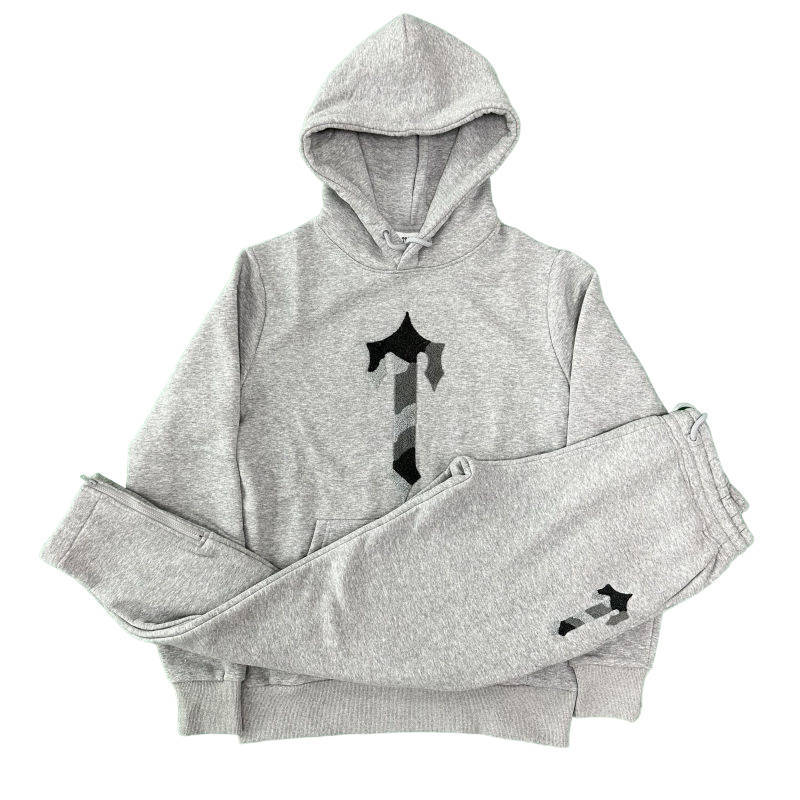 Trapstar Tracksuits T Font Embroider Men Jogging Suit