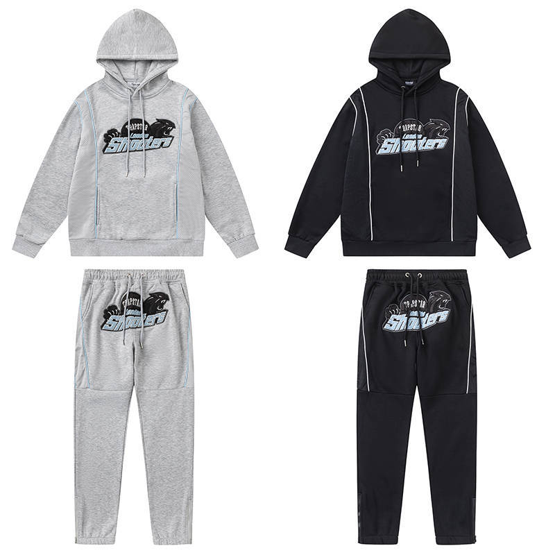 Trapstar Shooters Tracksuit Men Technical Mesh Hoodie Joggers Collection Front