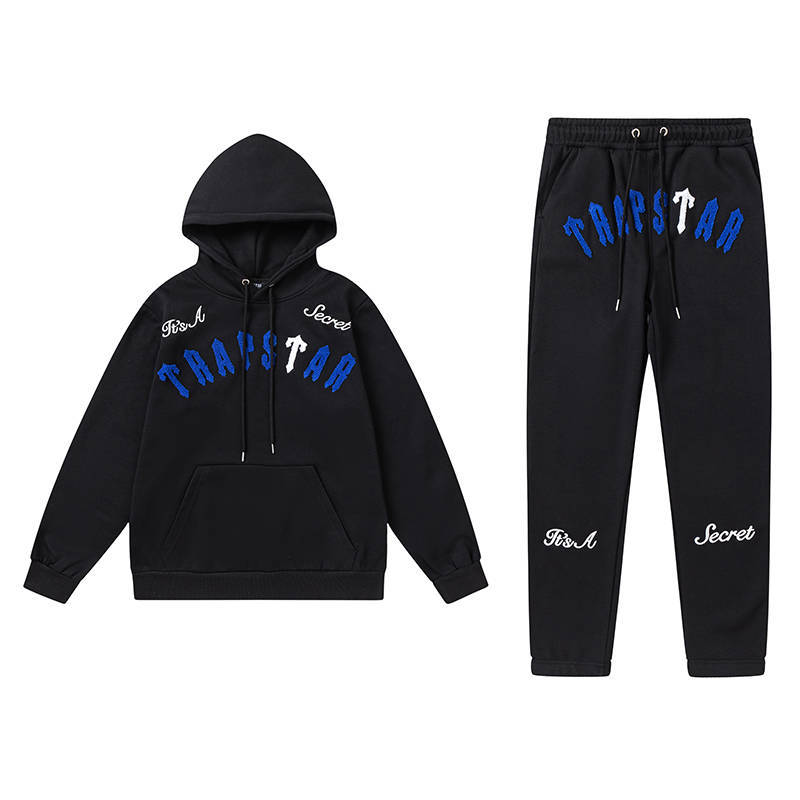 Trapstar Set It's A Secret Embroider Hoodie Jogging Suit