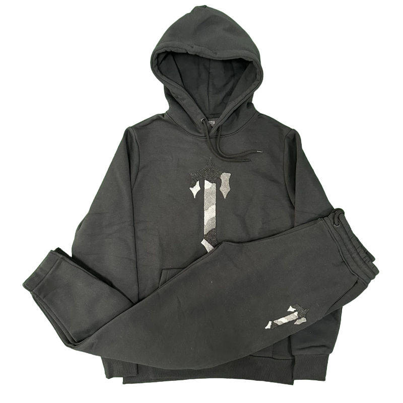 Trapstar Tracksuits T Font Embroider Men Jogging Suit