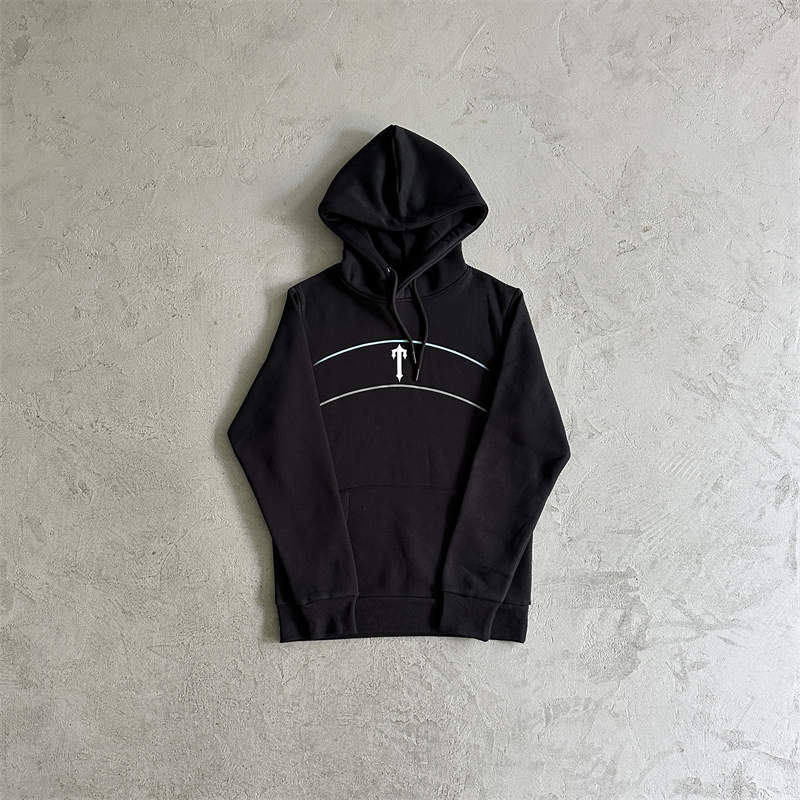 Trapstar Set Horizon T Font Print Tracksuit Men Cotton Hoodies