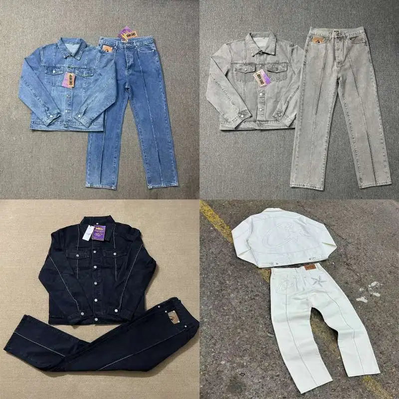 Corteiz C Star Trucker Denim Jacket product view