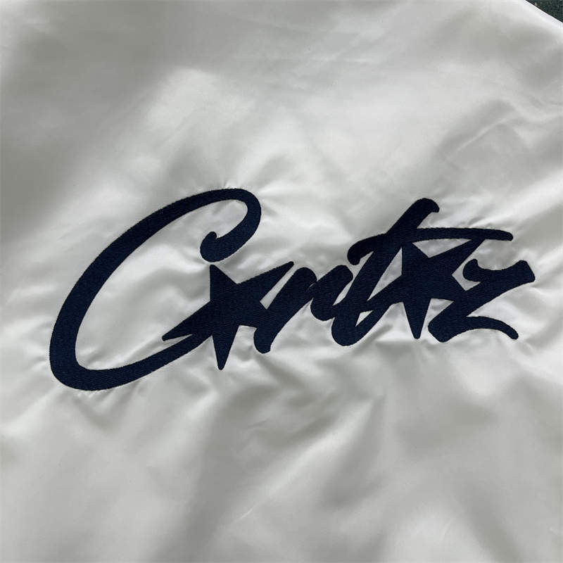 Corteiz Coat Men Crtz Alcatraz Baseball Stadium Jacket
