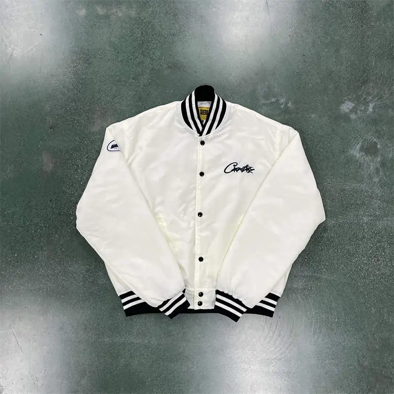 Corteiz Alcatraz Baseball Stadium Jacket product view