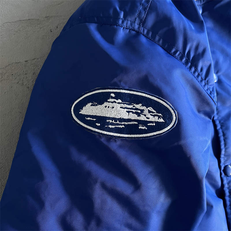 Corteiz Coat Men Crtz Alcatraz Baseball Stadium Jacket