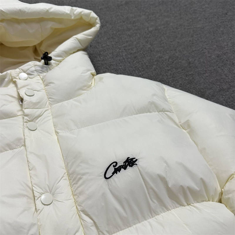 Corteiz Coat Crtz Bolo Jacket V2 Puffer White