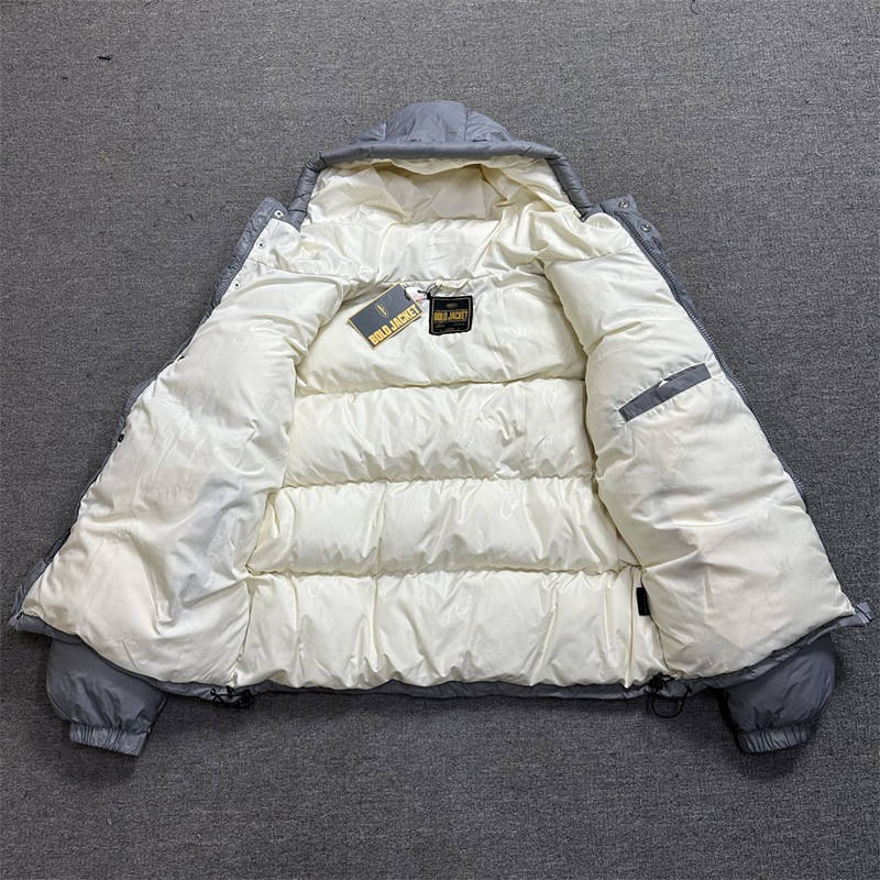 Corteiz Coat Crtz Bolo Jacket V2 Puffer Gray