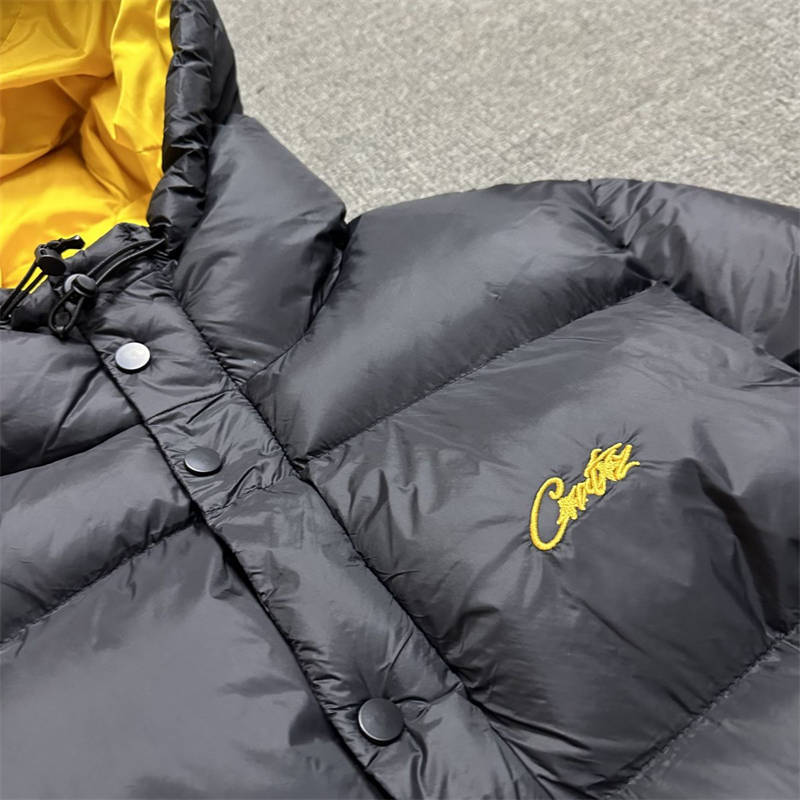 Corteiz Coat Crtz Bolo Jacket V2 Puffer Black