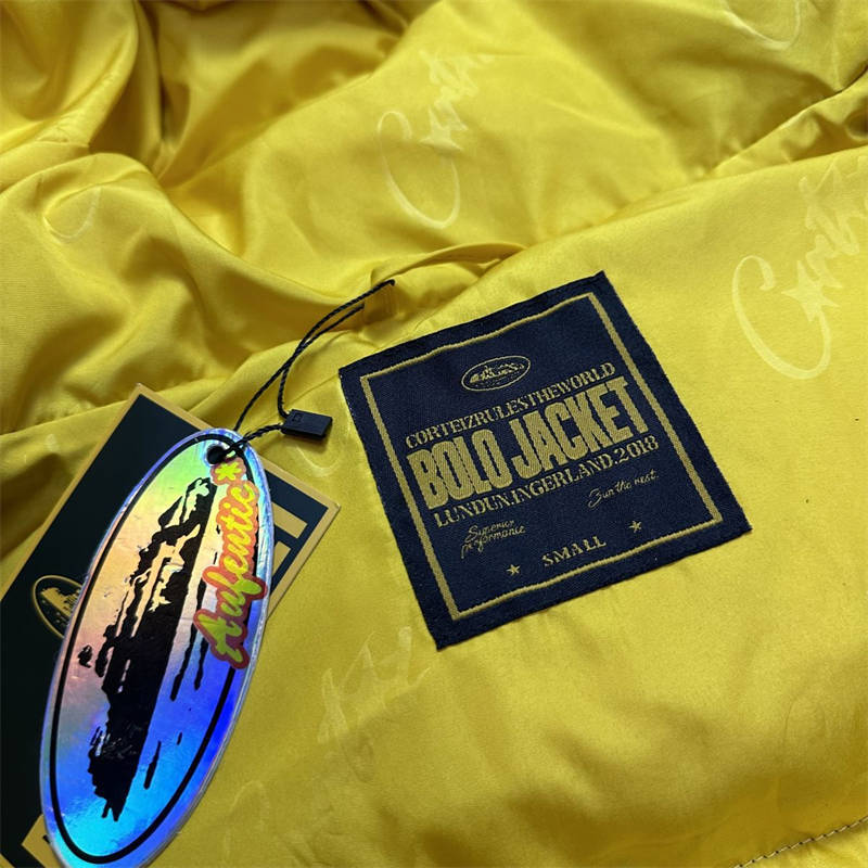 Corteiz Coat Crtz Bolo Jacket V2 Puffer Black