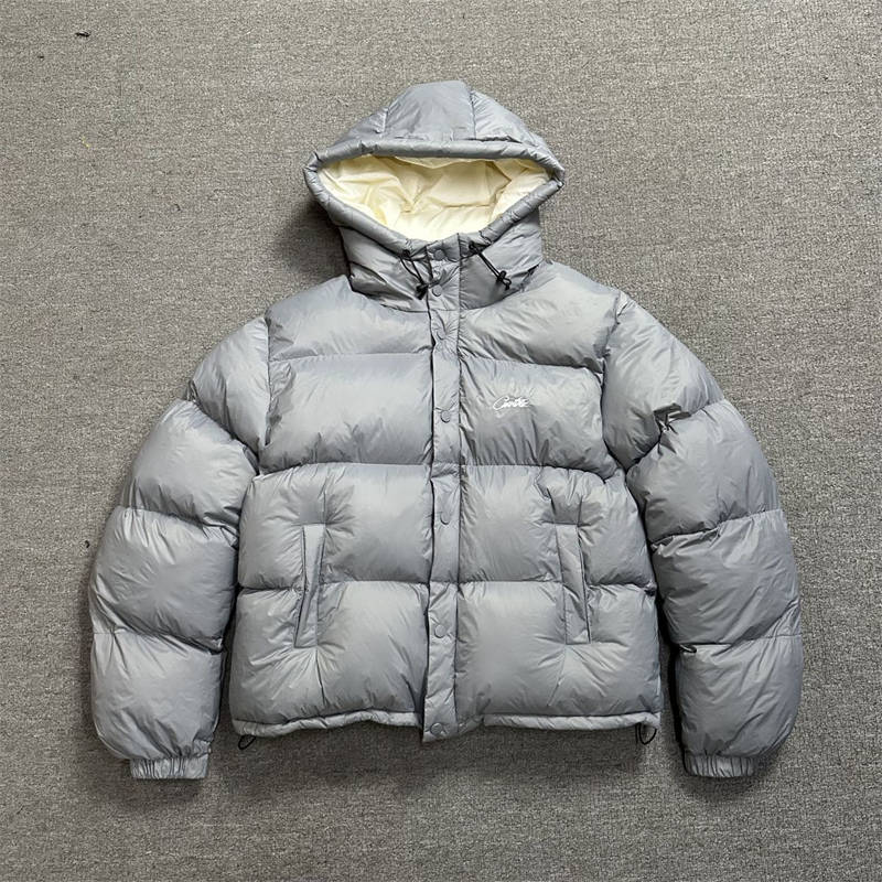 Corteiz Coat Crtz Bolo Jacket V2 Puffer Gray