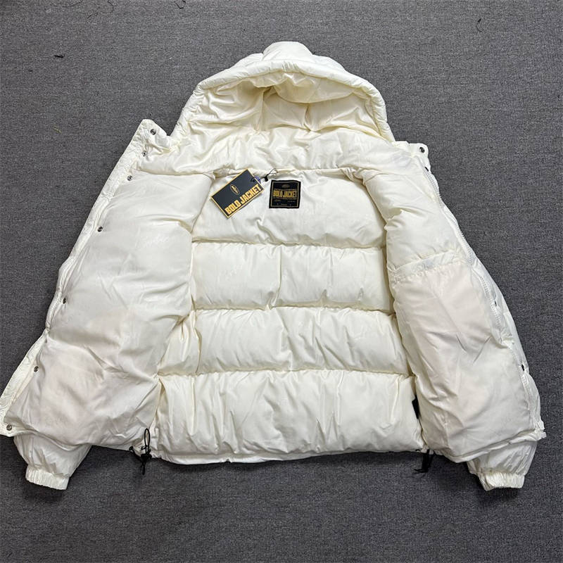 Corteiz Coat Crtz Bolo Jacket V2 Puffer White