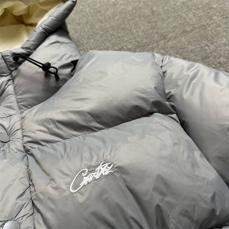 Corteiz Coat Crtz Bolo Jacket V2 Puffer Gray