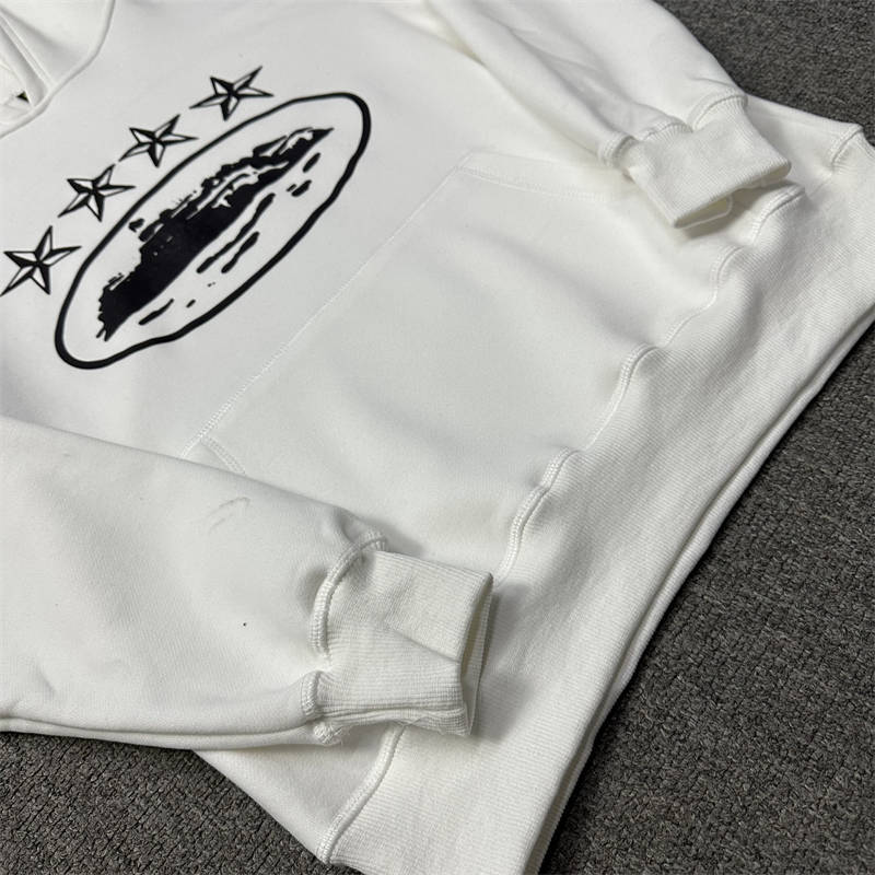 Corteiz Tracksuit Grey Crtz 4 Star Anniversary Hoodie Joggers Set