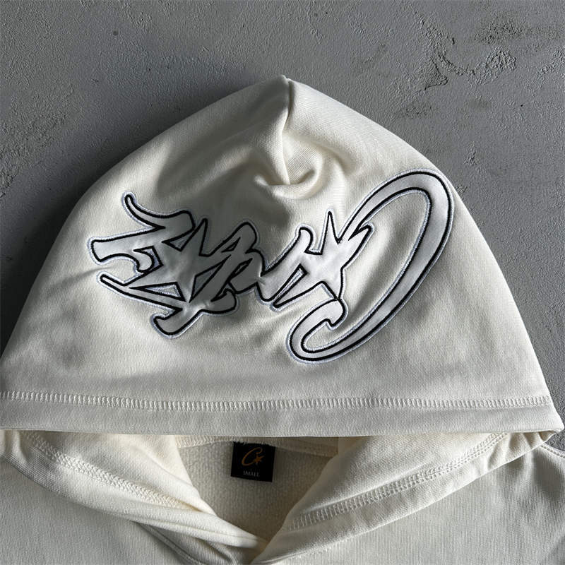 Corteiz Jumpers Crtz Satin C Star Appliqué Hoodie and Bottoms